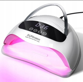 LAMPA UV DO PAZNOKCI 144W LED SUCHARKA 90 DIOD CZUJNIK AUTOMATYCZNY