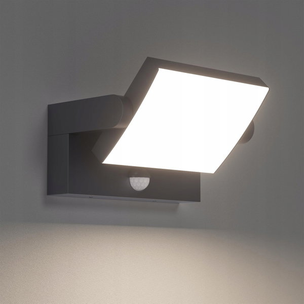 KLIGHTEN 24W Lampa Zewnętrzna z Czujnikiem Ruchu IP65 LED 4000K