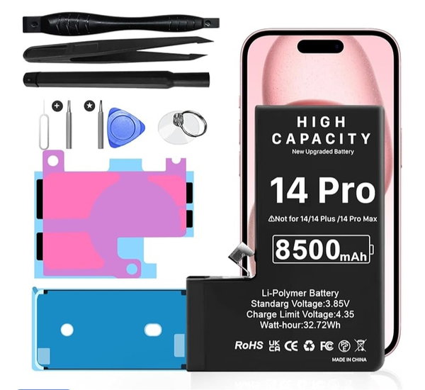 Bateria do iPhone'a 6, 3200 mAh, do iPhone 6, A2890, A2650, A2889, A2892