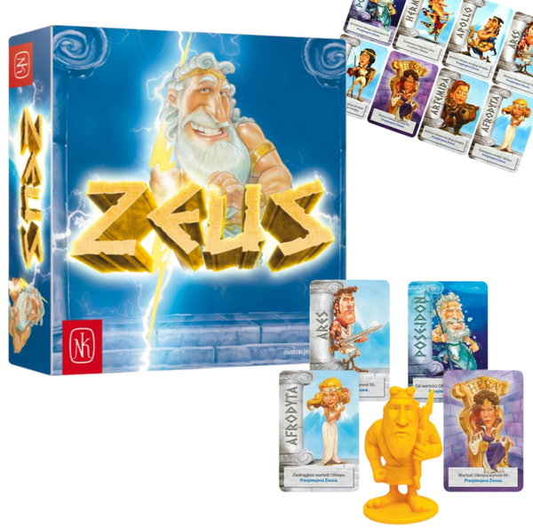 Zeus | Gra planszowa i edukacyjna Nasza Księgarnia 8+
