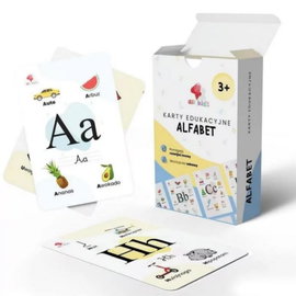 Karty edukacyjne Alfabet 35szt All4Kids 3+