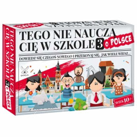 Gra planszowa Kangur Tego nie nauczą cię w szkole 3. O Polsce