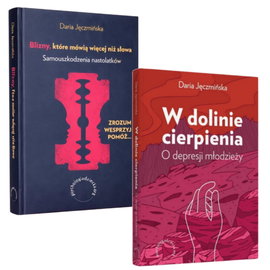 Zestaw W dolinie cierpienia. O depresji + Blizny, które mówią więcej niż słowa.