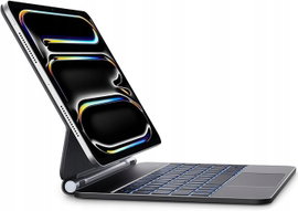 Earto Magic Keyboard tylko do iPad Pro 11 M4 2024, 11 cali QWERTZ czarny