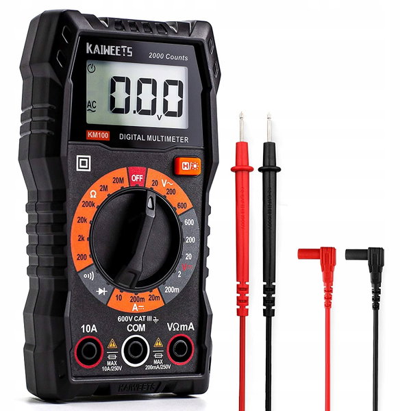 KAIWEETS Multimetr Cyfrowy KM100 AC DC