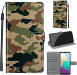 TOMYOU Samsung Galaxy A02 Etui wysokiej jakości ze skóry poliuretanowej