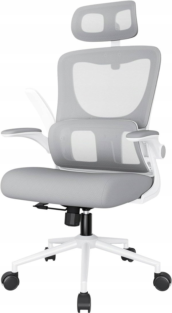 Fotel ergonomiczny, obrotowy BASETBL szary