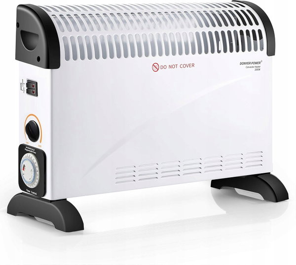 DONYER POWER Grzejnik elektryczny 2000 W z termostatem 24 godziny