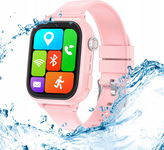 Smartwatch Kesasohe SMARTWATCH ZEGAREK DLA DZIECI TELEFON 4G różowy