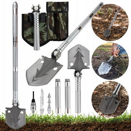 SAPERKA MULTITOOL WIELOFUNKCYJNY WOJSKOWY Z ETUI MORO KRZESIWO 18W1