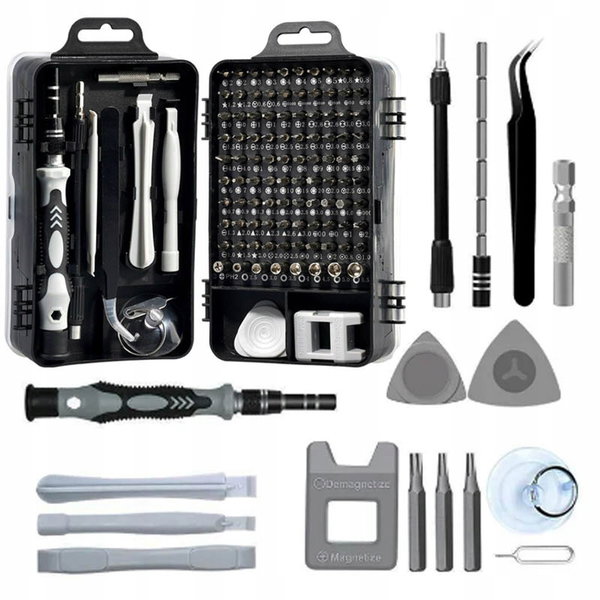 ZESTAW PRECYZYJNYCH WKRĘTAKÓW 117w1 TORX IMBUS GSM