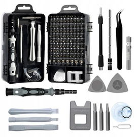 ZESTAW PRECYZYJNYCH WKRĘTAKÓW 117w1 TORX IMBUS OTWIERAKI AKCESORIA PENSETA