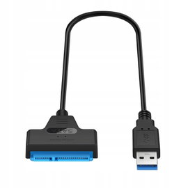 ADAPTER USB 3.0 DYSKÓW 2.5" SATA SSD HDD PRZEJŚCIÓWKA PRZELOTKA DO DYSKU