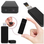 Szpiegowski pendrive z kamerą i dyktafonem FULL HD pamięć do 128gb 4h