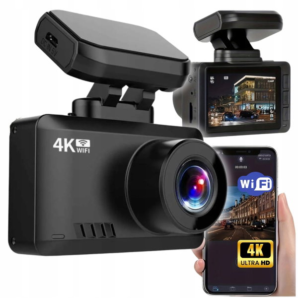 kamera samochodowa rejestrator do auta GPS Wi-Fi G-Sensor optyka SONY