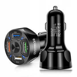 Ładowarka samochodowa do telefonu 4x USB Quick Charge 7A szybkie ładowanie