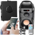 GŁOŚNIK BEZPRZEWODOWY BLUETOOTH MP3 RADIO FM SD STEROWANIE PILOTEM Z RĄCZKĄ