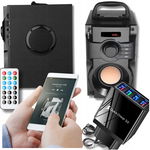 BEZPRZEWODOWY GŁOŚNIK BLUETOOTH MP3 SD RADIO USB KOLUMNA + ŁADOWARKA USB