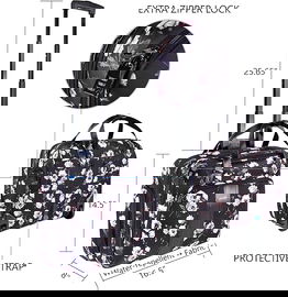 Torba na laptopa z kółkami do 15,6 cala