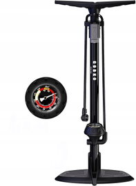 Pompka Rowerowa Podłogowa Manometr 160 Psi Wielofunkcyjna Gobko Pro