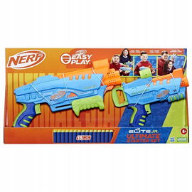Nerf Elite Jr Ultimate Starter Set, 2 Easy Play Toy Foam Blasters, 15 Nerf