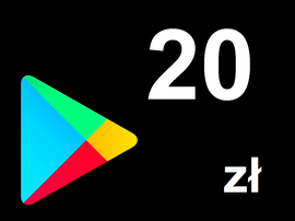 Google Play 20 zł - Karta podarunkowa