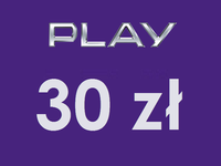 Doładowanie PLAY 30 zł, P4, GSM