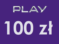 Doładowanie PLAY 100 zł, P4, GSM