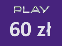 Doładowanie PLAY 60 zł, P4, GSM