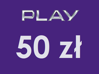 Doładowanie PLAY 50 zł, P4, GSM