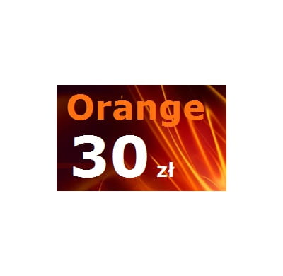 Doładowanie Orange 30 zł