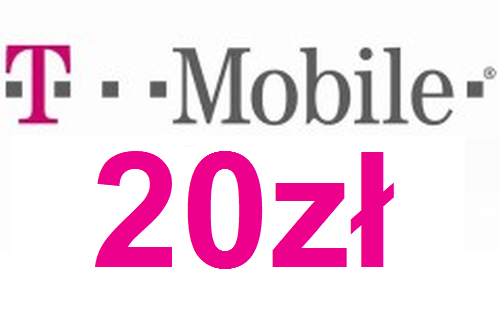 Doładowanie T-Mobile 20 zł