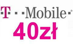 Doładowanie T-Mobile 40 zł