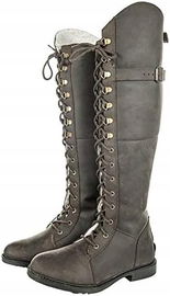 Buty jeździeckie, brązowe 41 EU HKM Unisex Dublin Winter-2400