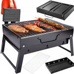 GRILL WĘGLOWY ARSA GO 26,5 x 34,5 cm - IDEALNY NA LETNIE GRILLOWANIE!