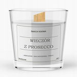 SOJOWA ŚWIECA ZAPACHOWA WIECZÓR Z PROSECCO 200 ML - NA PREZENT DLA RELAKSU!