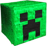 PINIATA XXL MINECRAFT CREEPER + GRATISY - IDEALNA NA PREZENT!