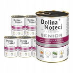 DOLINA NOTECI PREMIUM SENIOR - MOKRA KARMA DLA PSA CIELĘCINA 12X400G