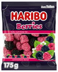 HARIBO BERRIES ŻELKI MALINKI 175G DE IDEALNE NA PREZENT + GRATIS