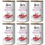 BRIT MONO PROTEIN LAMB KARMA MOKRA DLA PSA JAGNIĘCINA 6x400g