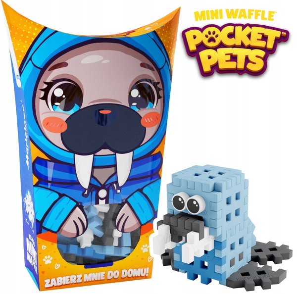 Marioinex Mini Waffle POCKET PETS - zestaw MORS