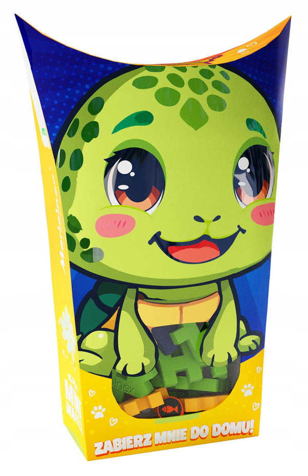 Marioinex Mini Waffle POCKET PETS - zestaw ŻÓŁW
