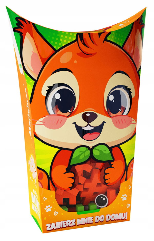 Marioinex Mini Waffle POCKET PETS - zestaw WIEWIÓRKA