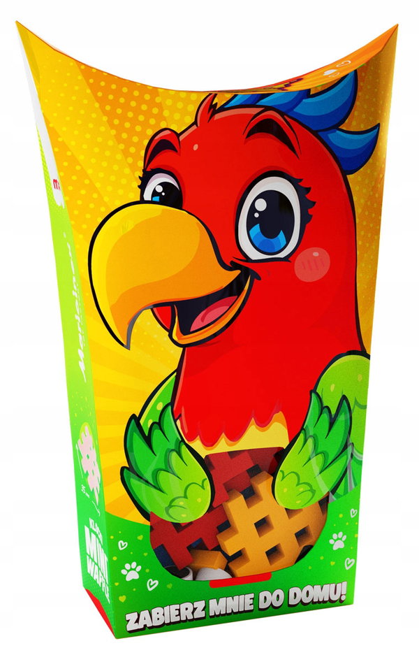 Marioinex Mini Waffle POCKET PETS - zestaw PAPUGA