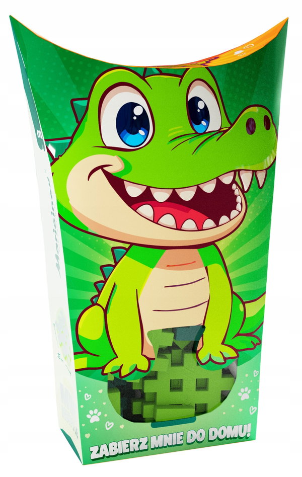 Marioinex Mini Waffle POCKET PETS - zestaw KROKODYL