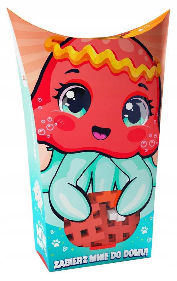 Marioinex Mini Waffle POCKET PETS - zestaw MEDUZA