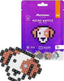 Marioinex Micro Waffle 111 elementów PIESEK - obraz puzzle
