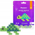 Marioinex Micro Waffle 80 elementów ŻÓŁW - obraz puzzle