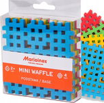 MARIOINEX Klocki WAFFLE mini podstawa, baza do klocków, 4 szt, kol podst.