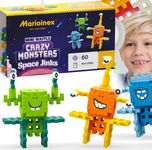 Marioinex Waffle Mini CRAZY MONSTERS - SPACE JINKS Kosmo Śmieszki - 60 el